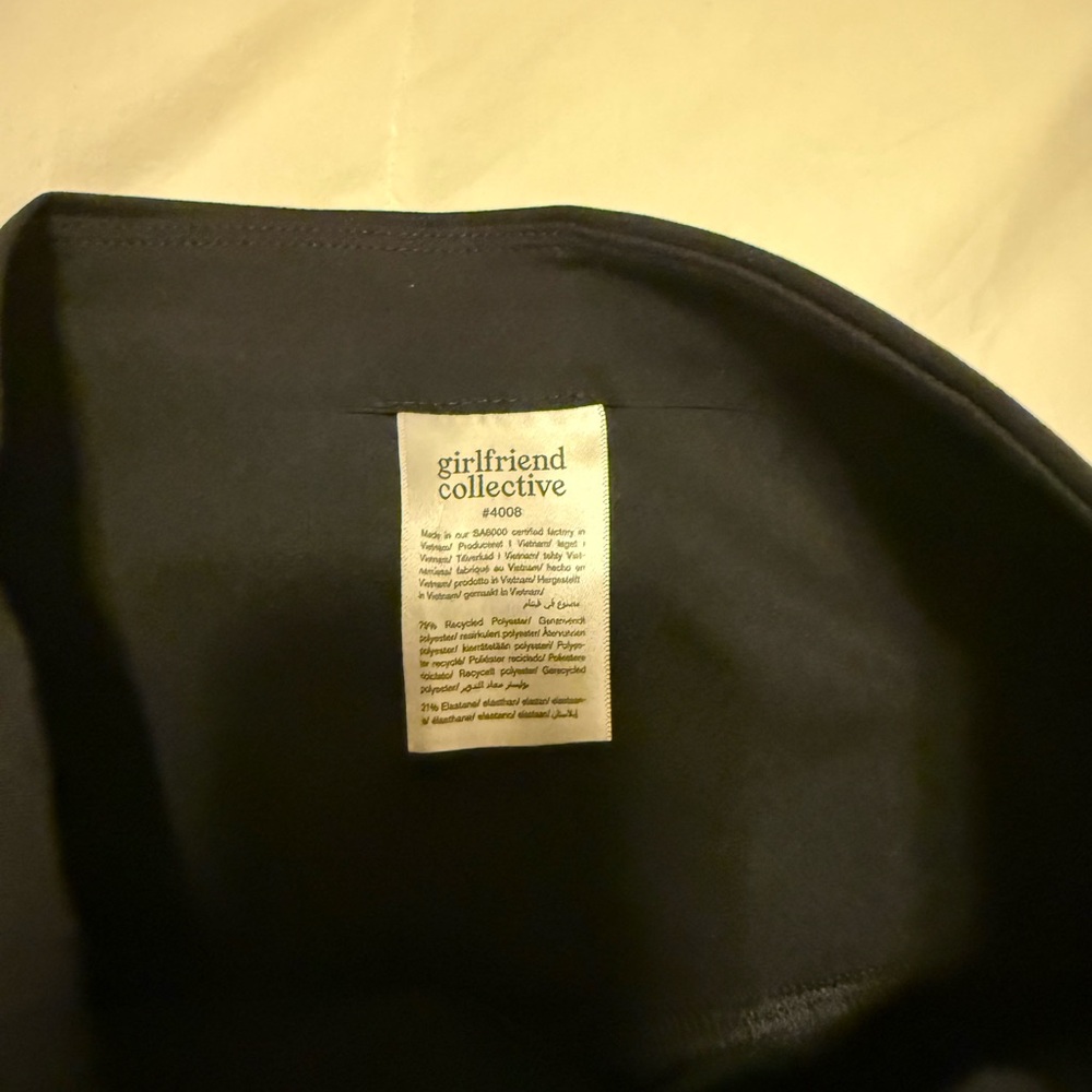 Girlfriend Collective Black Leggings - Picture 3 of 5